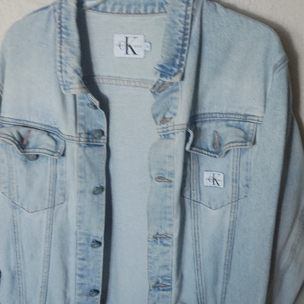 Calvin Klein Light Blue Denim Jacket